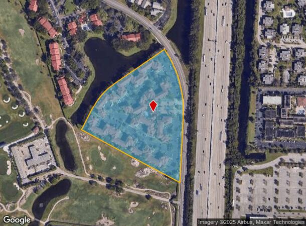1951 Brandywine Rd, West Palm Beach, FL Parcel Map