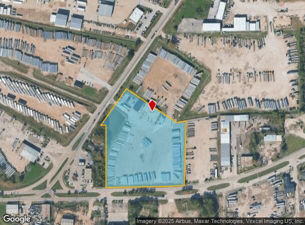 3622 Oates Rd, Houston, TX Parcel Map