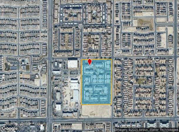  6551 Mccarran St, North Las Vegas, NV Parcel Map