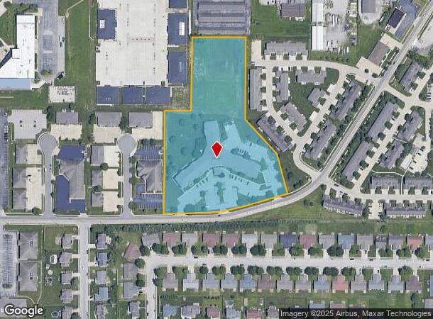  844 Cambridge Blvd, O Fallon, IL Parcel Map