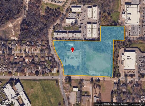 2818 Prichard Ln, Dallas, TX Parcel Map