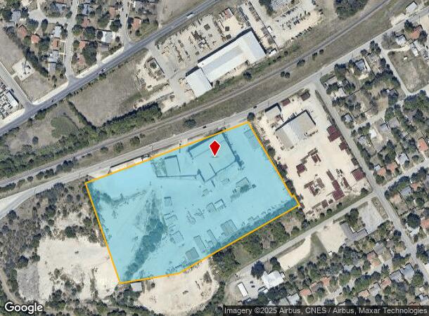  418 Gibbs Sprawl Rd, Converse, TX Parcel Map
