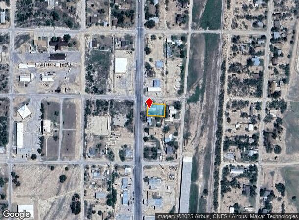 224 N Broadway St, Mertzon, TX Parcel Map
