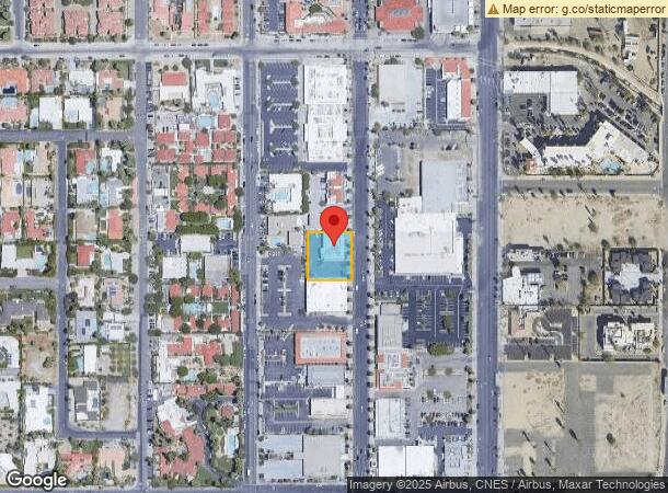  383 S Palm Canyon Dr, Palm Springs, CA Parcel Map