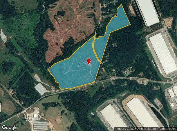  1681 Pettijohn Rd, Pendergrass, GA Parcel Map