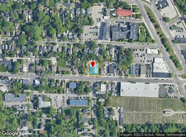 280 W Marshall St, Ferndale, MI Parcel Map