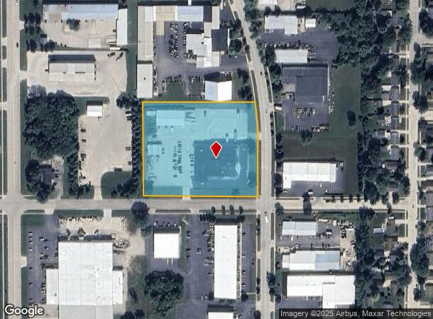 1526 Lang St, West Bend, WI Parcel Map