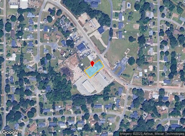  1906 Elberta Rd, Warner Robins, GA Parcel Map