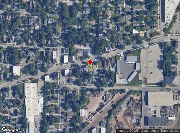  736 Butterworth St Sw, Grand Rapids, MI Parcel Map