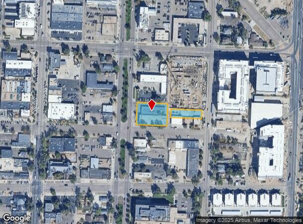 525 S Nevada Ave, Colorado Springs, CO Parcel Map