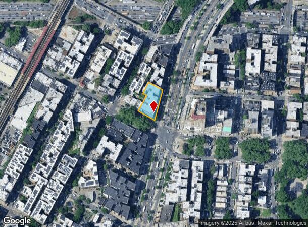  1645 Grand Concourse, Bronx, NY Parcel Map