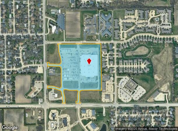  2500 Philo Rd, Urbana, IL Parcel Map