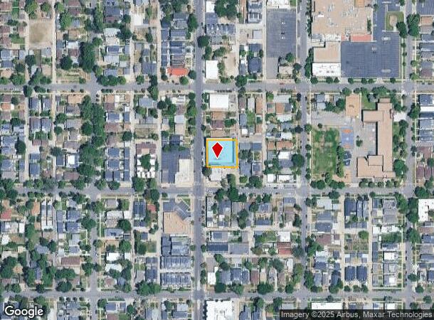 3616 N Tejon St, Denver, CO Parcel Map