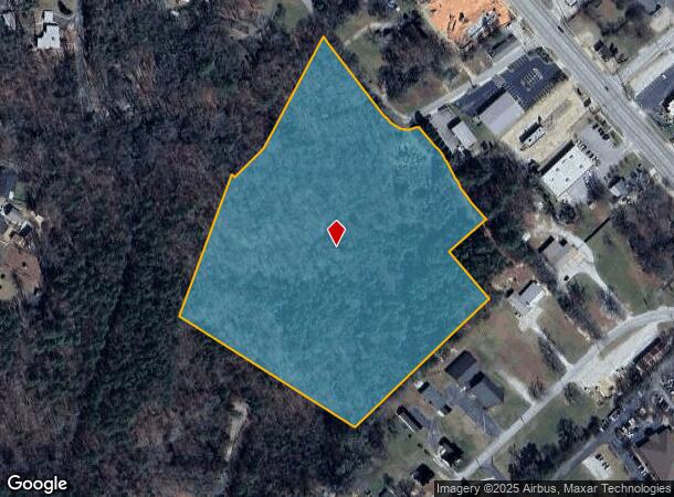  624 E Elbert St, Elberton, GA Parcel Map