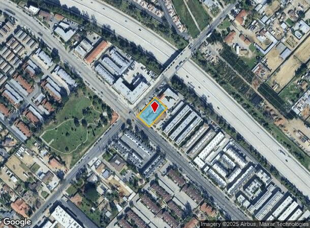  14389 Foothill Blvd, Sylmar, CA Parcel Map