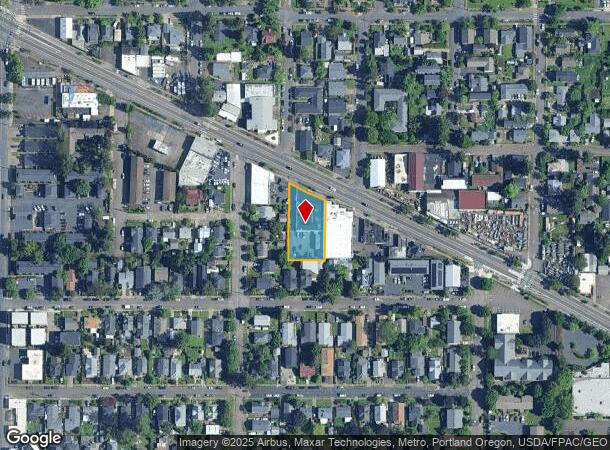  7510 Se Foster Rd, Portland, OR Parcel Map