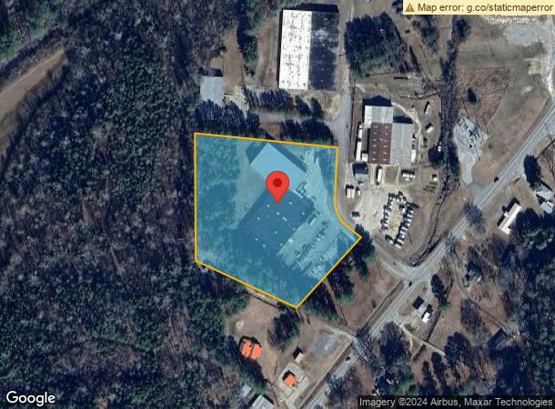  1101 Industrial Park, Piedmont, AL Parcel Map