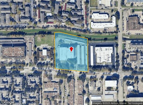  10550 Richmond Ave, Houston, TX Parcel Map