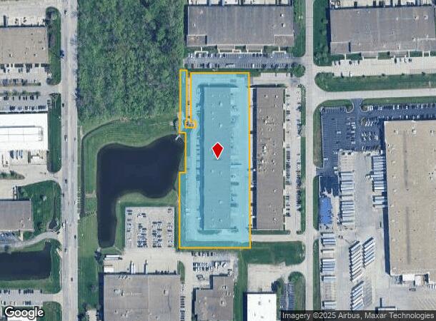 7752 Moller Rd, Indianapolis, IN Parcel Map