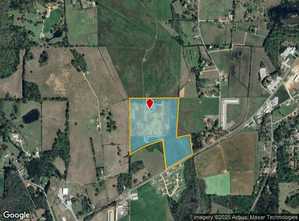  344 Faye Rd, Cropwell, AL Parcel Map