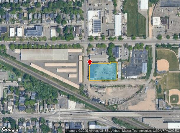 218 Pascal St N, Saint Paul, MN Parcel Map