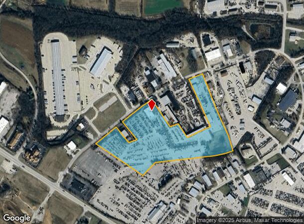  196 Blue Sky Pkwy, Lexington, KY Parcel Map