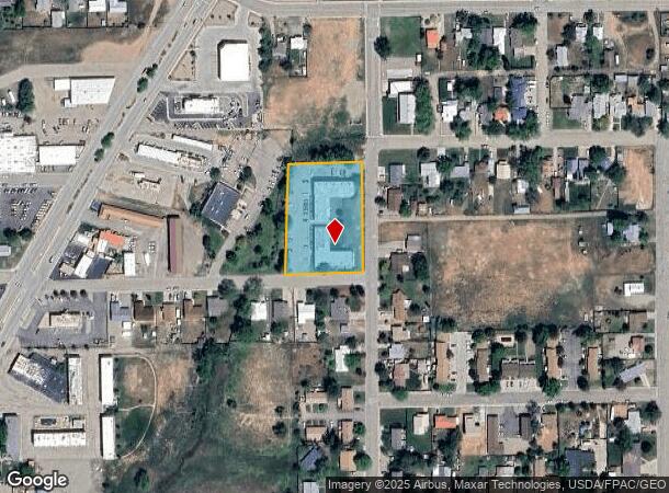  417 S Cedar St, Cortez, CO Parcel Map