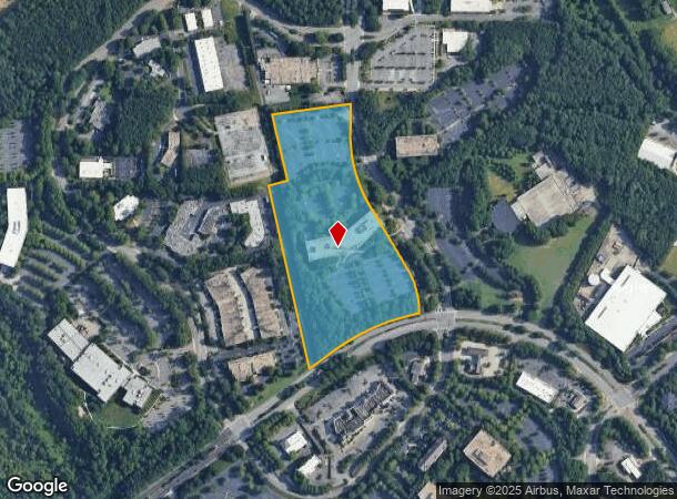  1000 Windward Concourse, Alpharetta, GA Parcel Map