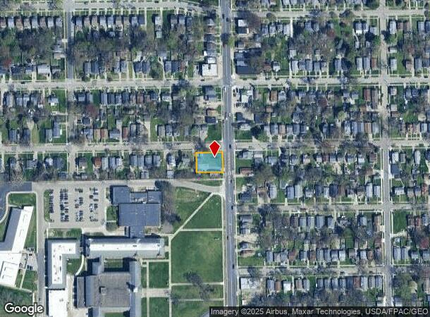  3419 Upton Ave, Toledo, OH Parcel Map