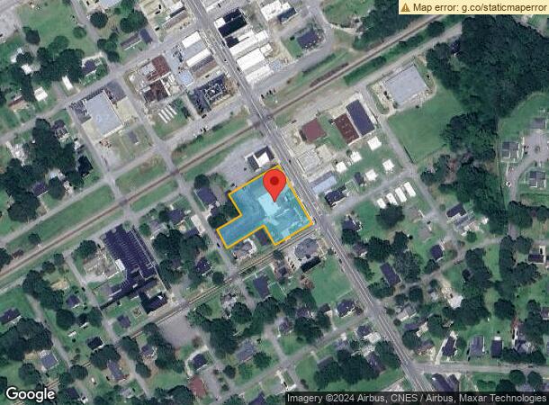  103 E 2Nd St, Kenly, NC Parcel Map