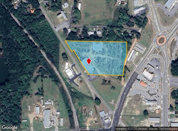  2032 Sylvester Dr, Moultrie, GA Parcel Map
