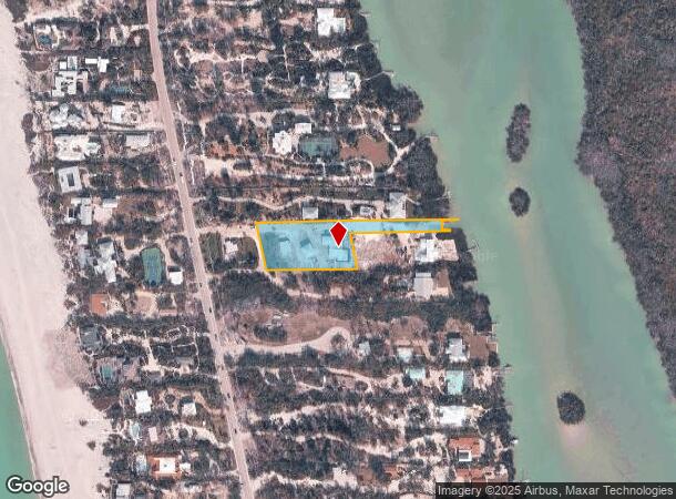 16531 Captiva Dr, Captiva, FL Parcel Map