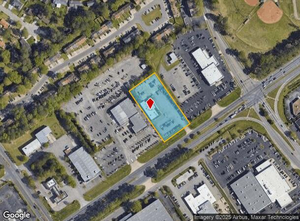  1705 S Military Hwy, Chesapeake, VA Parcel Map