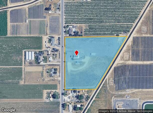  5288 S Chestnut Ave, Fresno, CA Parcel Map