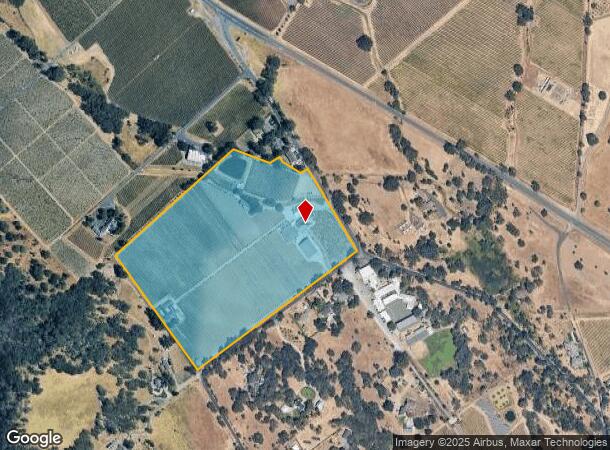  11600 Dunbar Rd, Glen Ellen, CA Parcel Map