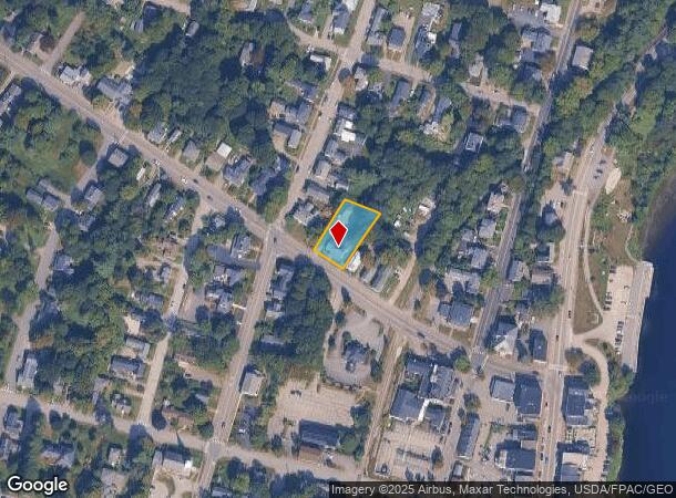 21 Winthrop St, Hallowell, ME Parcel Map