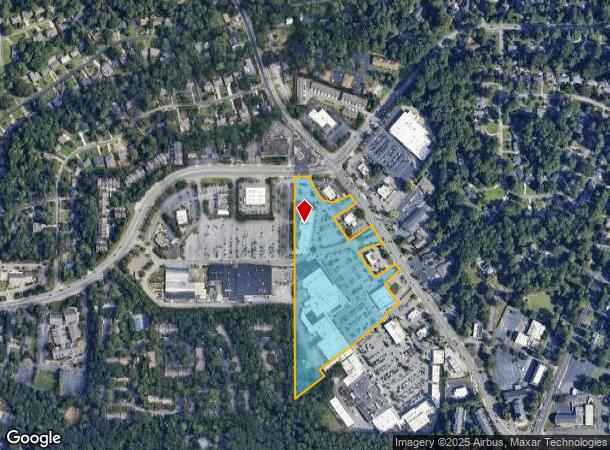 2845 N Druid Hills Rd Ne, Atlanta, GA Parcel Map