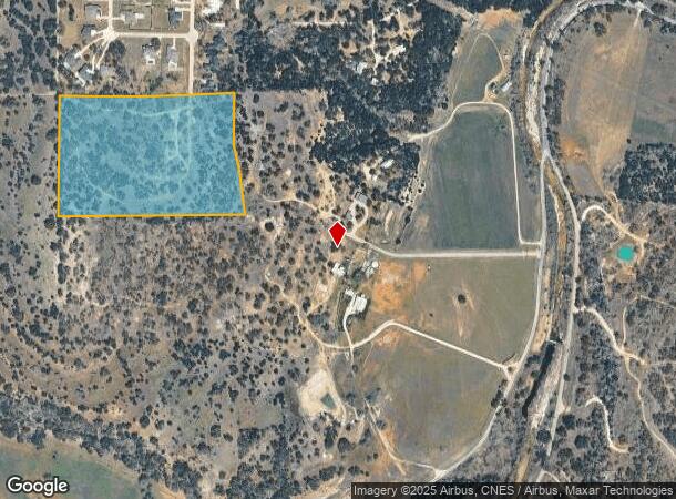  2100 Creek Rd, Dripping Springs, TX Parcel Map