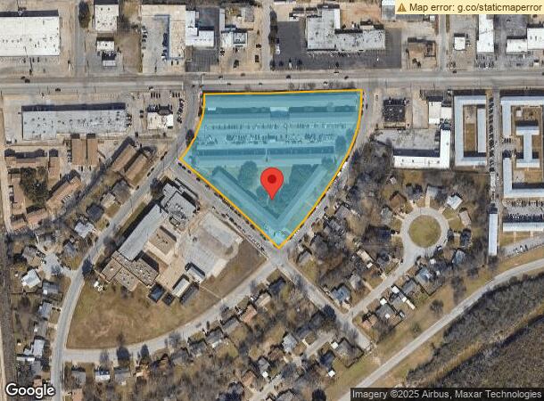  1200 E Seminary Dr, Fort Worth, TX Parcel Map