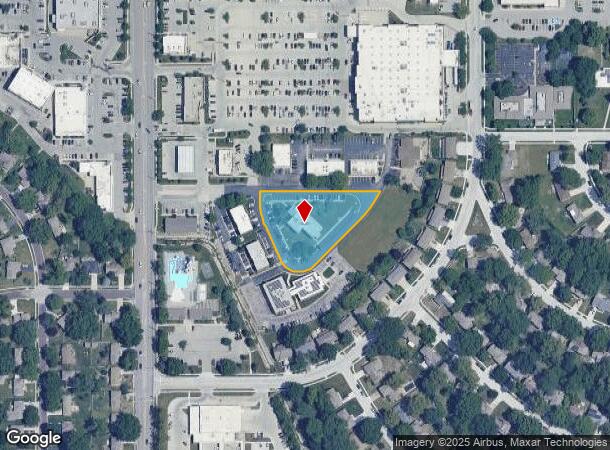  8665 W 96Th St, Overland Park, KS Parcel Map