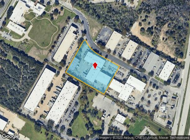  6001 Techni Center Dr, Austin, TX Parcel Map
