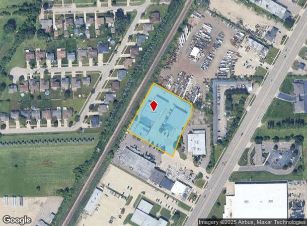 17505 Helro, Fraser, MI Parcel Map