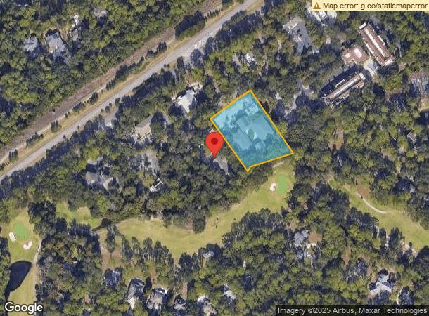  10 Park Ln, Hilton Head Island, SC Parcel Map