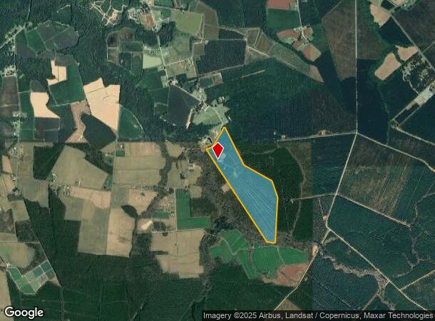  2931 Brown Rd, Jamesville, NC Parcel Map