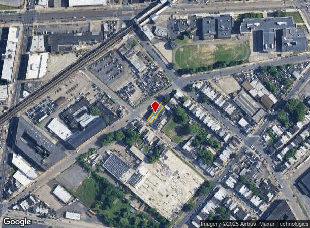  1901 Buckius St, Philadelphia, PA Parcel Map