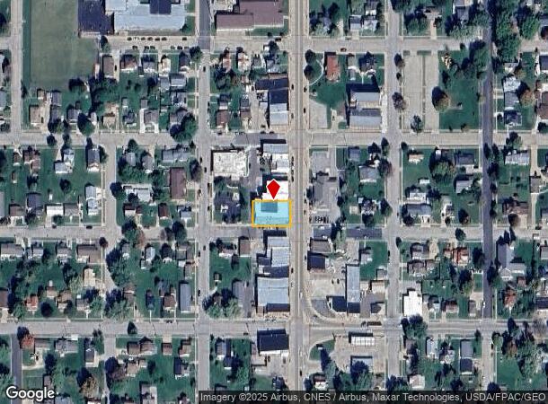  1096 Lincoln Ave, Fennimore, WI Parcel Map