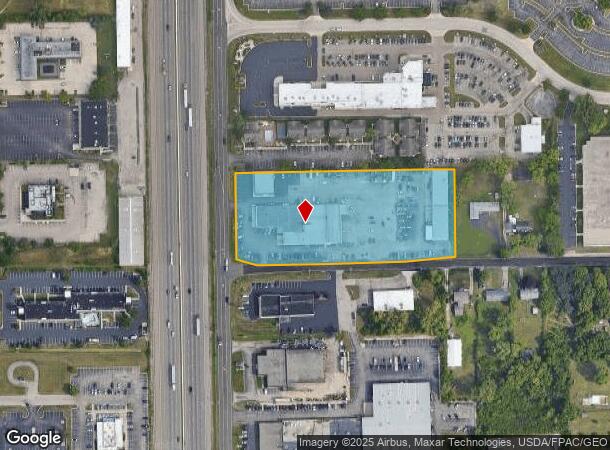 7030 Poe Ave, Dayton, OH Parcel Map