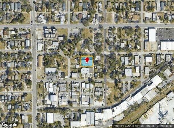  2616 Emerson Ave S, Saint Petersburg, FL Parcel Map