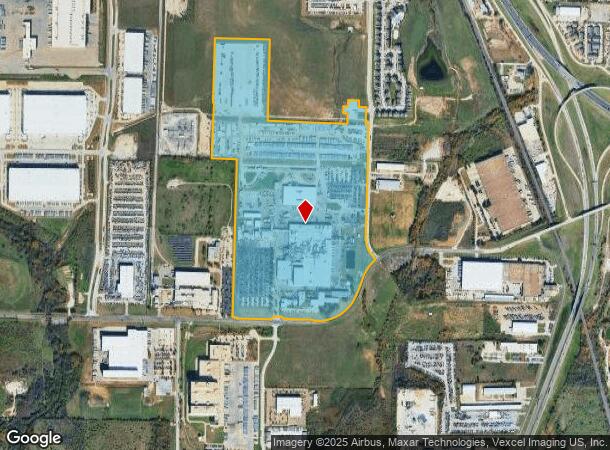 3200 Airport Rd, Denton, TX Parcel Map