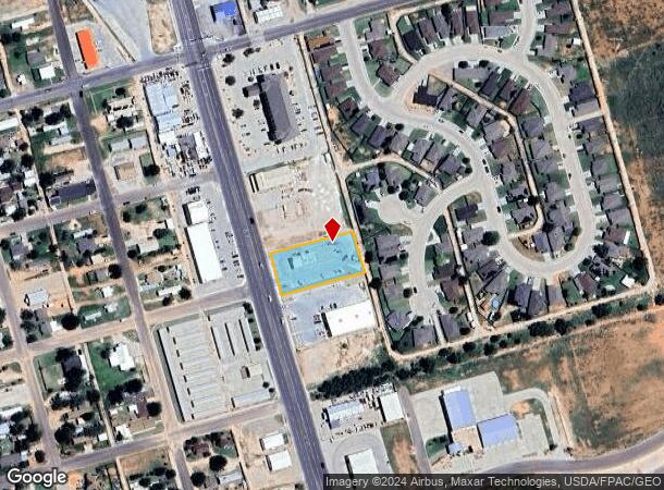  709 S Main St, Andrews, TX Parcel Map